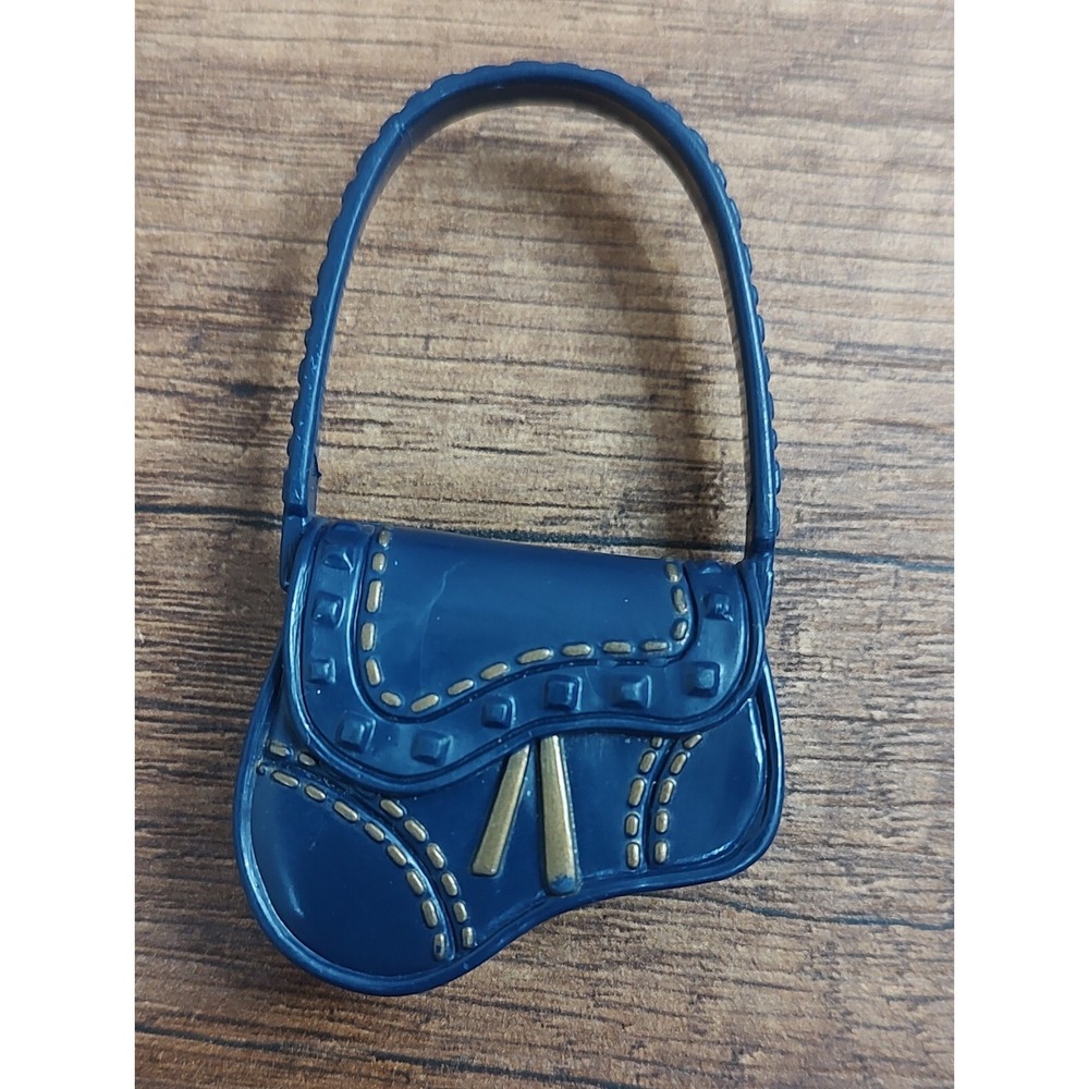 Barbie Doll My Scene Fashionistas Fashion Fever Purse Bag Accessory Navy Z11